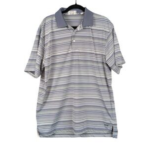 McIlhenny Dry Goods Polo Shirt‎ Men's XL Striped Avery Island Tabasco